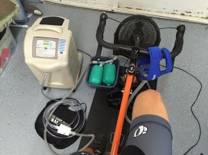 Hypoxico altitiude equipment. A twist on my 100 race-prep. 